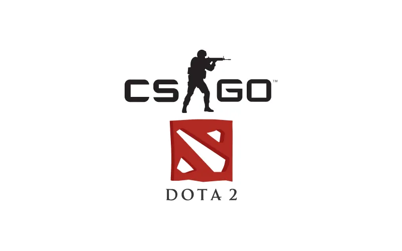 شعارا CS2 و Dota 2